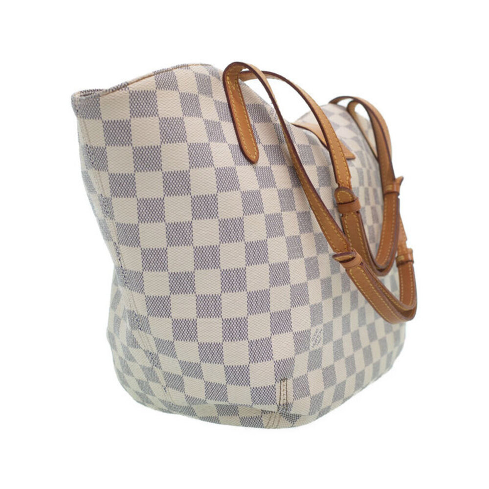 Louis Vuitton Tote Azur White Bag Salina Damier